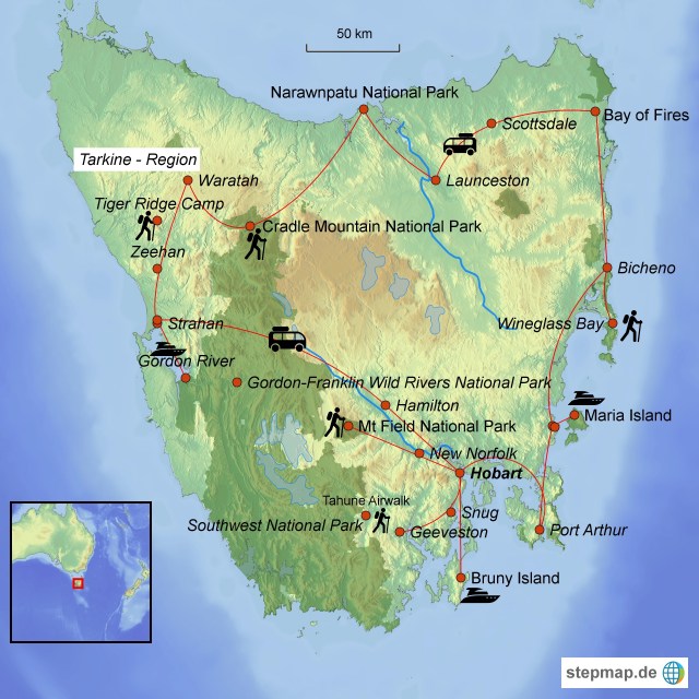 stepmap-karte-tasmanien-1682942-3
